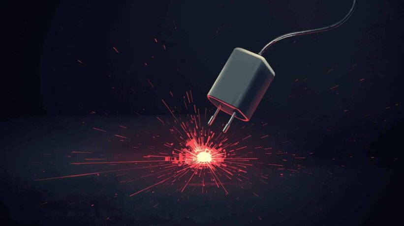 Carregador dando curto