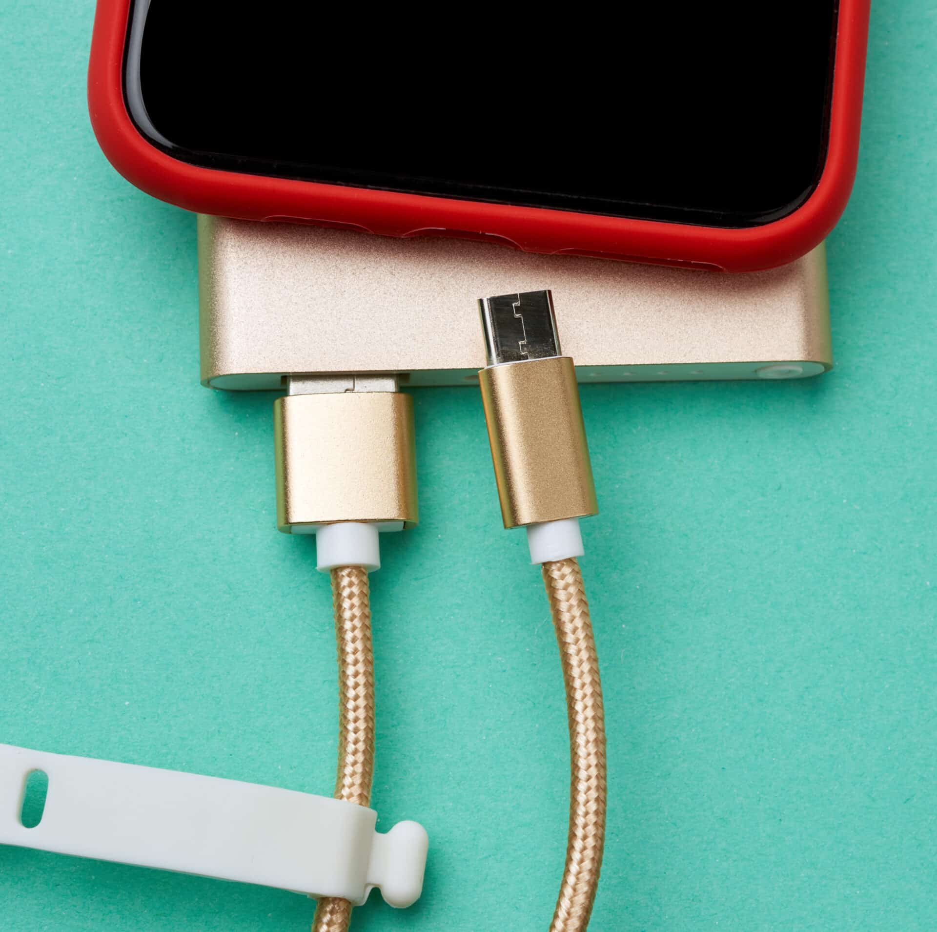 Choques com carregador