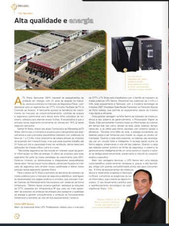 Noticia - Alta qualidade e energia - TS Shara