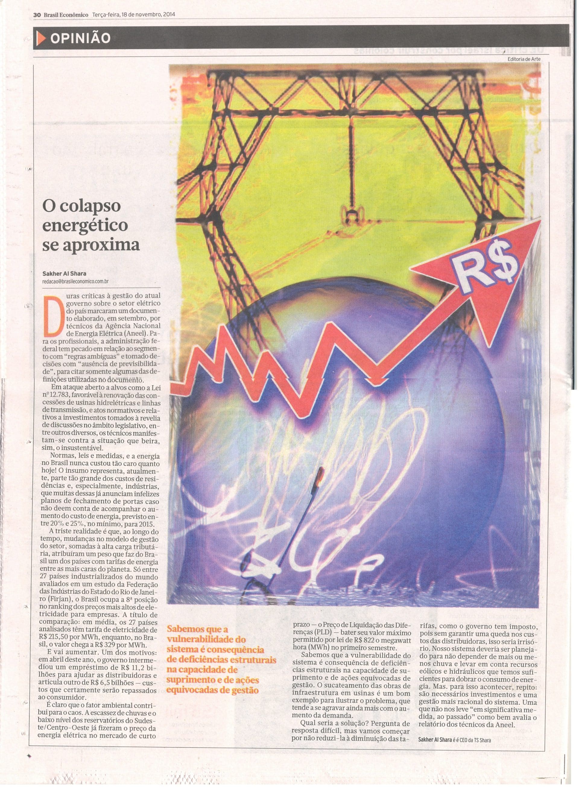 O Colapse Enérgico se aproxima - Opnião