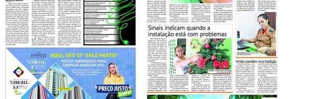 Noticia: Enfeites exigem cuidados com a eletricidade jornal Theresina