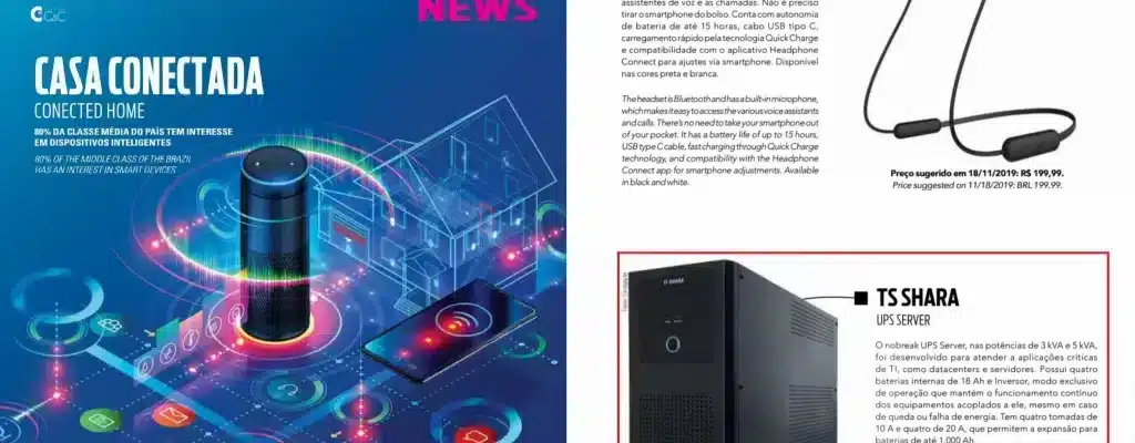 Noticia: Revista Eletrolar sobre a TS Shara