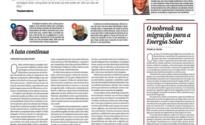 página de jornal (O Estado do Maranhão), datada de Sexta-feira, 25 de outubro de 2020