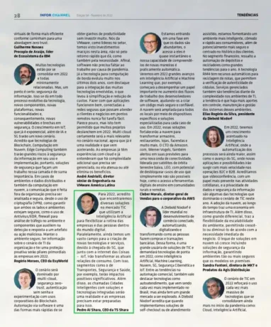 Página de artigo intitulado "Crise hídrica abre oportunidade para fontes renováveis de energia". Ao centro, uma fotografia de rosto de Pedro Al Shara, homem de terno e gravata, identificado como CEO da TS Shara