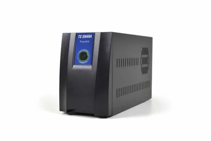 imagem de um nobreak da TS Shara visto na lateral