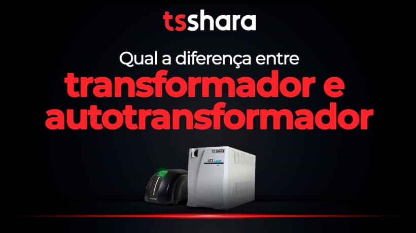 uma arte criada de um tranformador e um autotransformador