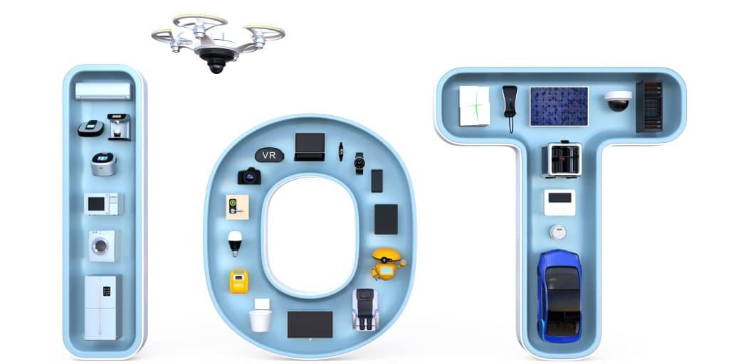 a sigla IOT (internet das coisas)