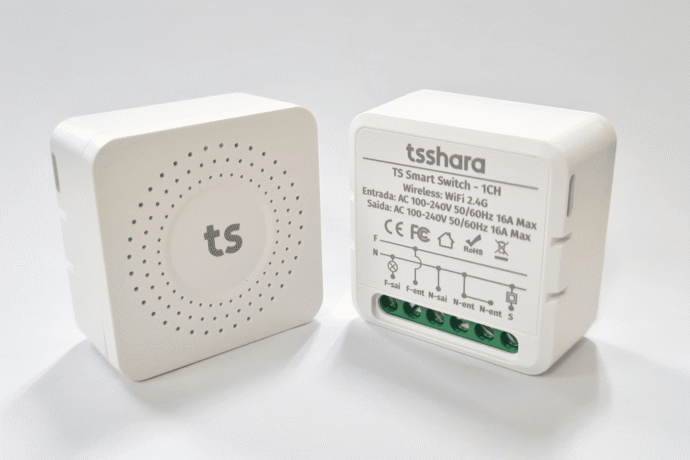 "TS Smart Switch - 1CH" (interruptor inteligente) da marca tsshara,