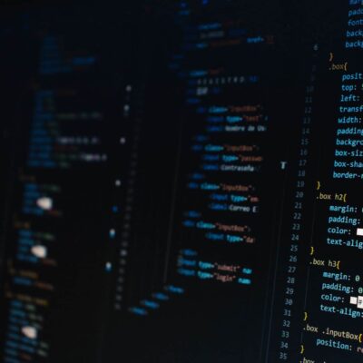 um fundo de tecnologia, luzes neon