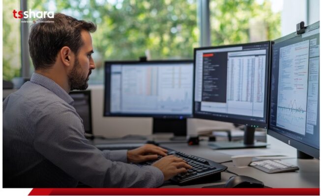 homem de frente ao computador