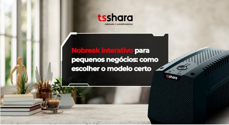 Nobreak interativo TS Shara para pequenos negócios