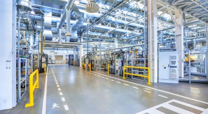 uma indústria por dentro, linha de produção