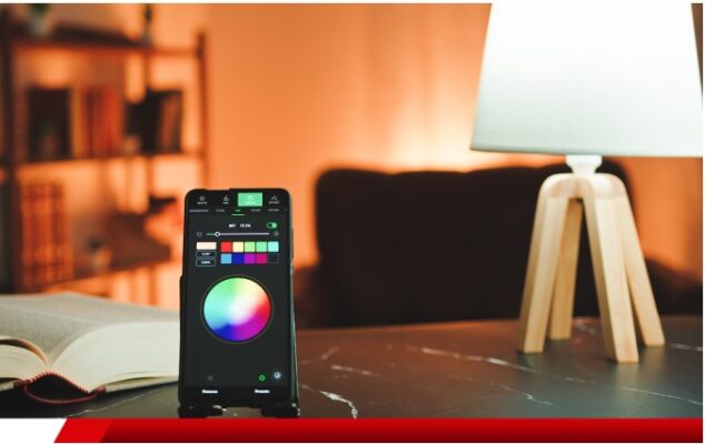 Controle de lâmpada inteligente por aplicativo de celular em ambiente doméstico