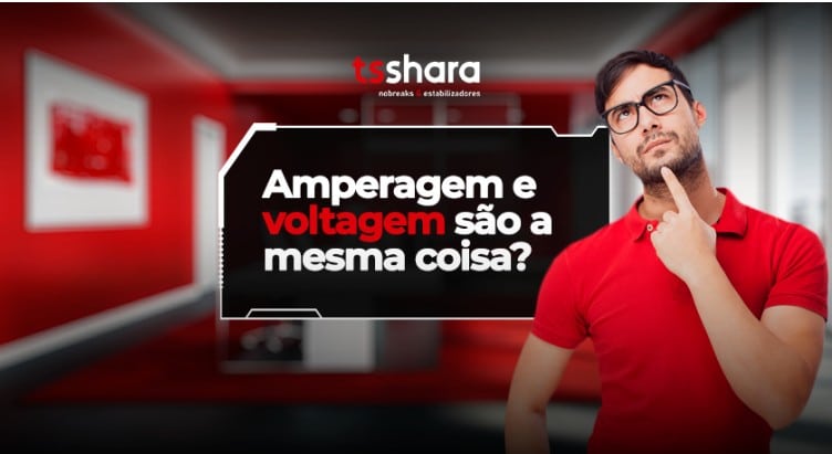 Amperagem e voltagem são a mesma coisa