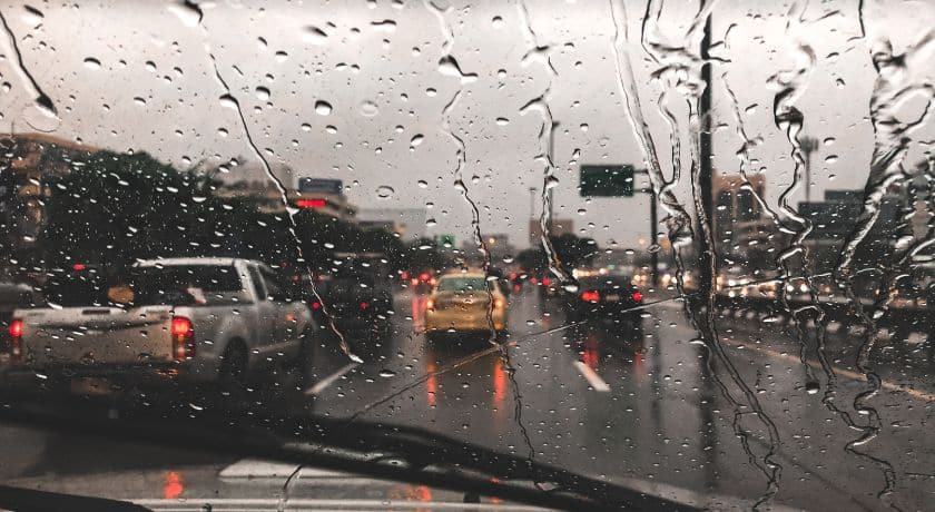 chuvas na rodovia