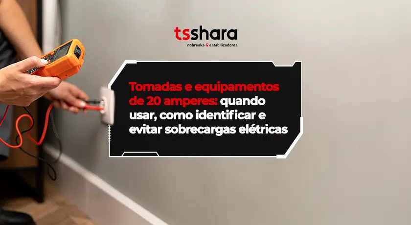 Uso e identificação de tomadas e equipamentos de 20 amperes.