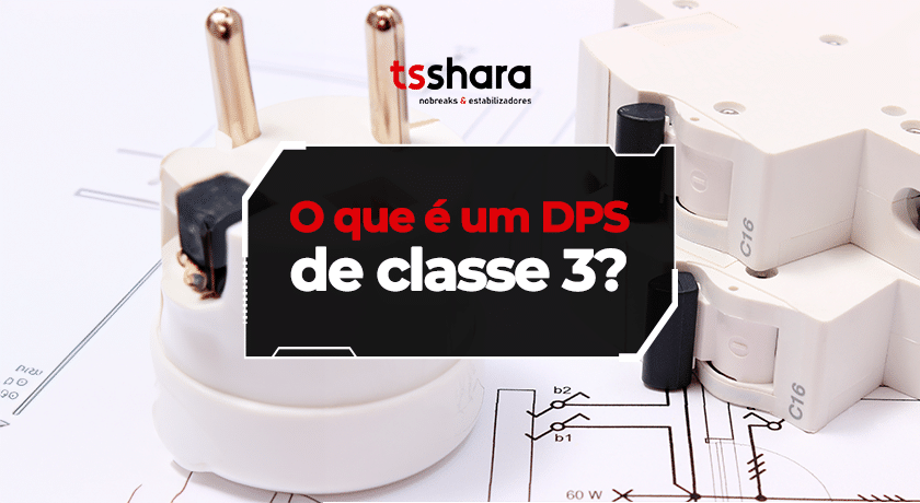 Imagem da Tsshara sobre DPS de classe 3 em instalação elétrica.