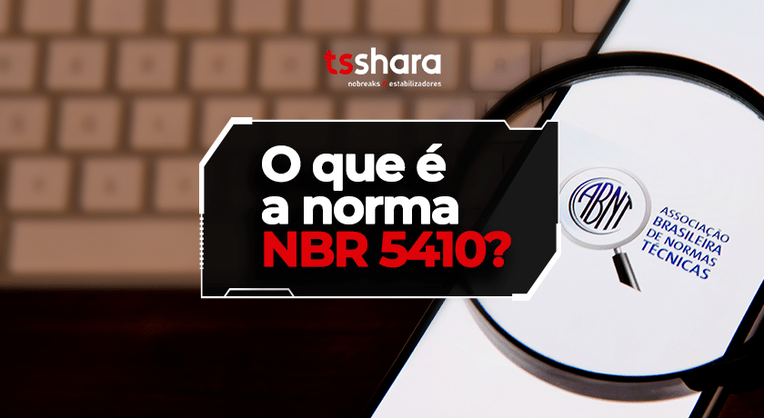Ilustração sobre a norma NBR 5410 e instalações elétricas.