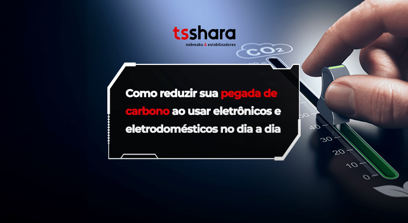 Controle de emissão de CO₂ no uso de eletrônicos