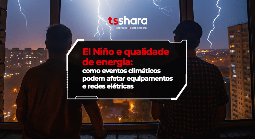 El Niño pode afetar redes elétricas.