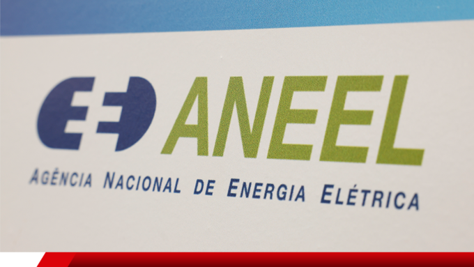 Logotipo da ANEEL em destaque